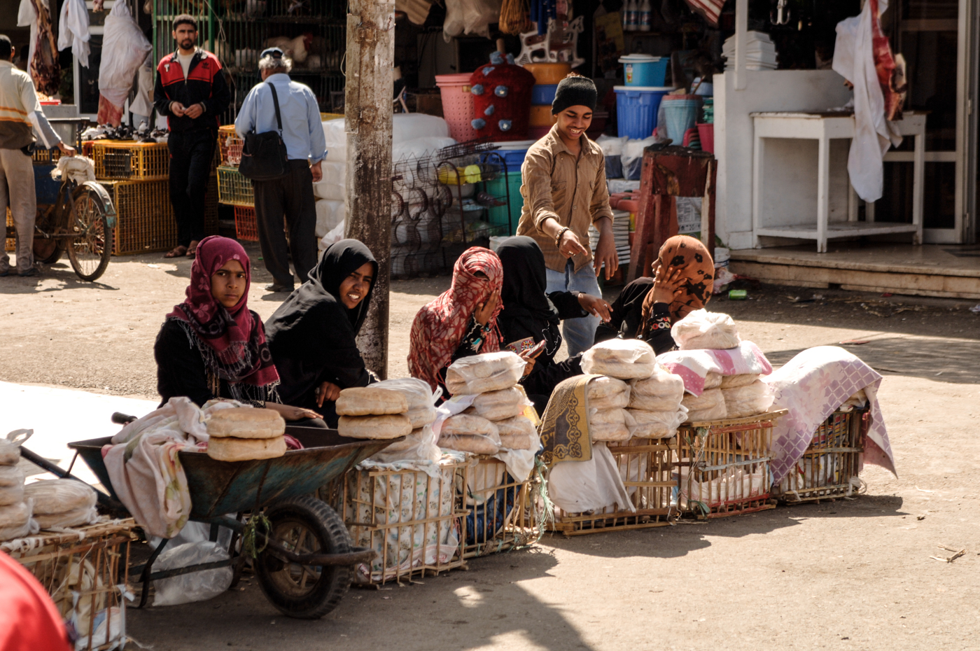 Egyptský chléb Aish Baladi