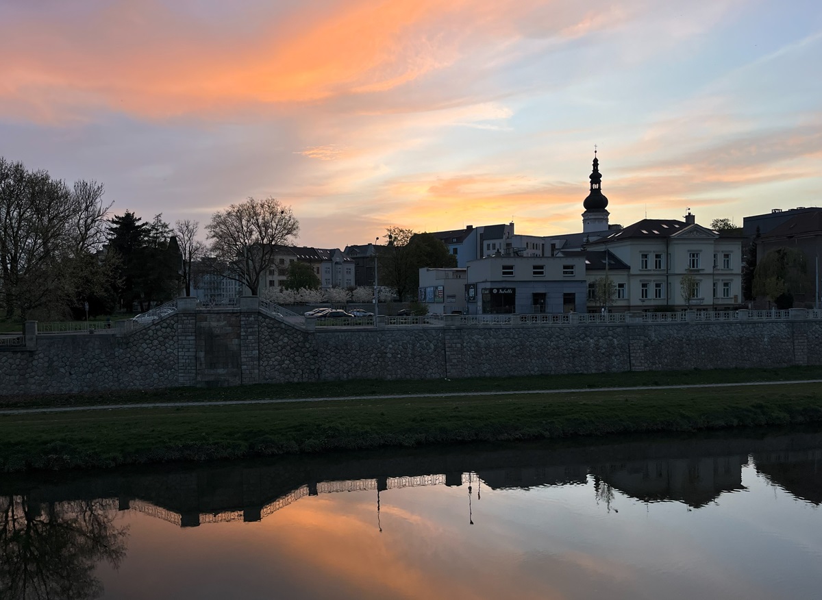 Západofka - Sunset in Ostrava city :-)