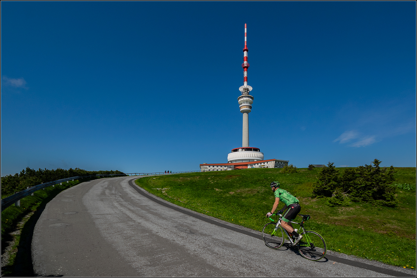 Ten cíl cyklistovi závidím.
