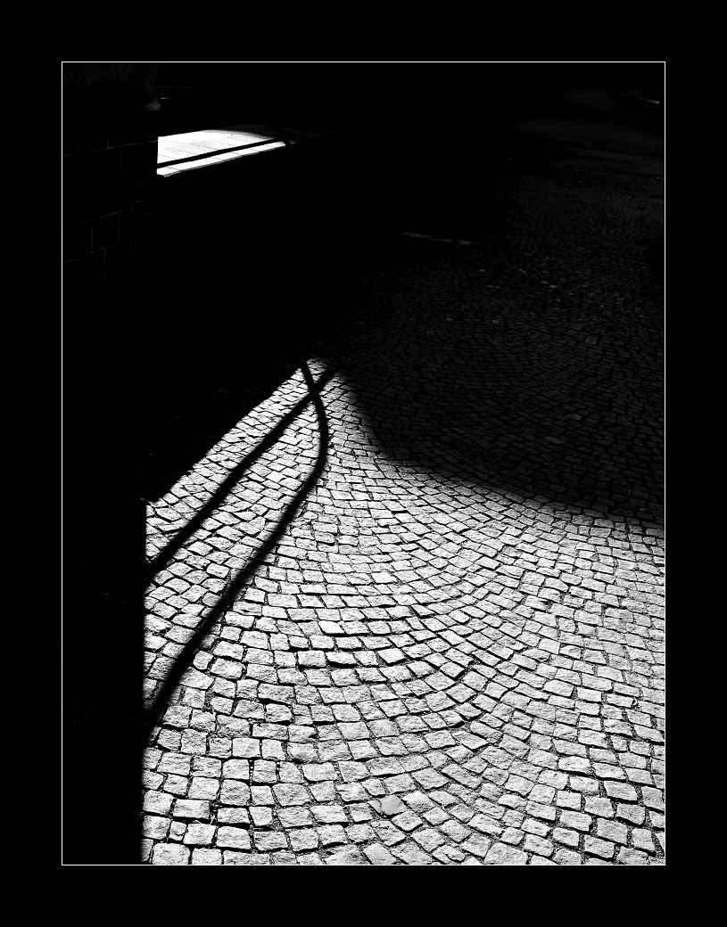 Fragmenty města - zábradlí 