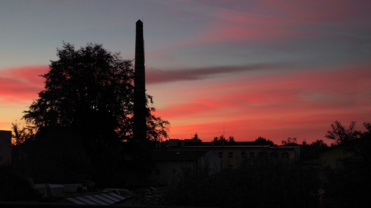 Pohledy z mého okna - svítání